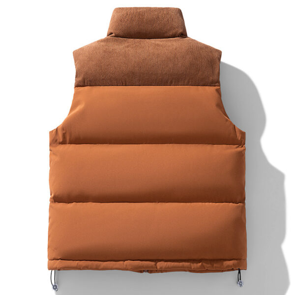 New Men's Color Blocked Vest For Autumn And Winter - Image 4